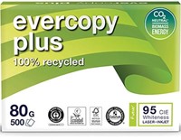 Printpapier 100% gerecycled Clairefontaine Evercopy Plus 80 gram pak van 500 vel-2