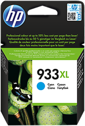 HP 933XL cartridge CN054AE cyaan