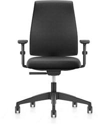 Comfortabele bureaustoel Se7en LX151 zwart