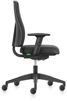 Comfortabele bureaustoel Se7en LX151 zwart-3
