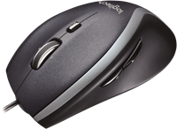 Logitech M500S USB muis bedraag ergonomisch