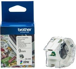 Full color label CZ1001 9mm x 5 m voor Brother VC 500W