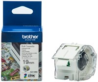 Full color label CZ1003 19mm x 5 m voor Brother VC 500W