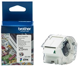 Full color label CZ1004 25mm x 5 m voor Brother VC 500W