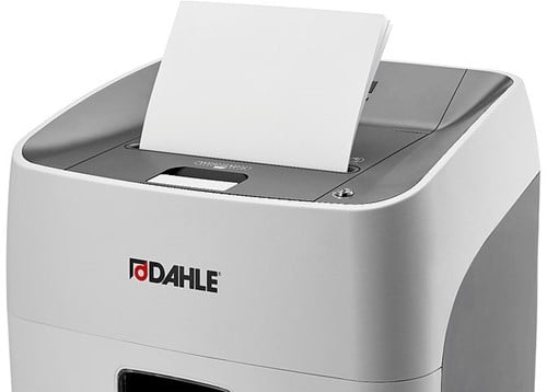 Papierversnipperaar Dahle Shredmatic 300 autofeed P4-2