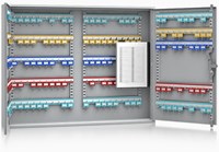 Sleutelkast groot de Raat SLP 500 voor 500 sleutels met cilinder sleutelslot 550 x 730 x 200