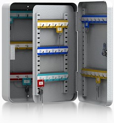 Sleutelkastje met code de Raat SLN 65E voor 65 sleutels met elektronisch cijferslot 320 x 230 x 90