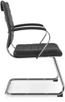 design-vergaderstoel-zwart-luxe