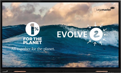 Legamaster Evolve 2 ETX-8640 86 inch digitaal touchscreen met muurkolom-3