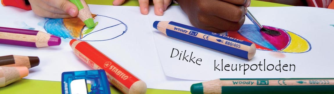 dikke-kleurpotloden