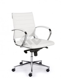 Directiestoel Design met lage rug ProLine - Wit