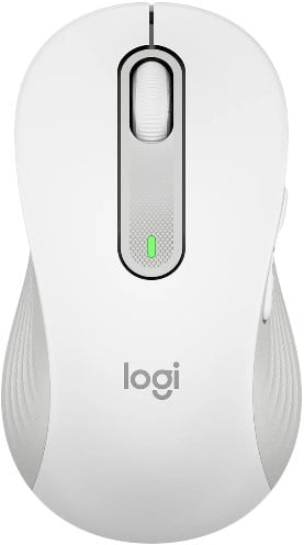 draadloze-muis-Logitech-M650-wit