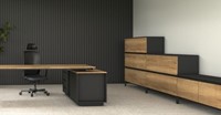 Laag dressoir industrieel ProLine Quad4 160x44x61cm-2