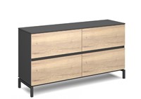 Dressoir kast industrieel ProLine Quad4 160 x 44 x 108cm-2