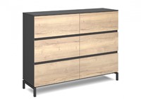 Dressoir kast industrieel ProLine Quad4 160 x 44 x 155cm-2