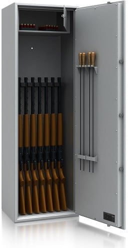 Wapenkluis de Raat DRS Gunsafe Vario met sleutel 1550 x 500 x 360-2