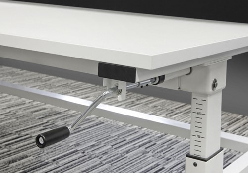 Bench werkplek in hoogte verstelbaar met slinger-3