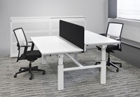 Bench werkplek in hoogte verstelbaar met slinger-2