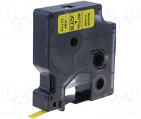 Dymo D1 tape 43618 6mm zwart op geel-2