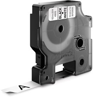 Dymo D1 tape 45013 12mm zwart op wit-2