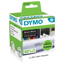 Dymo labelwriter etiketten