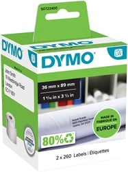 Dymo labelwriter etiketten