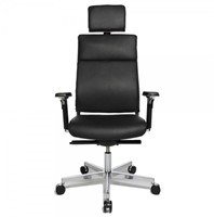 Leren bureaustoel Topstar New Aluart Classic