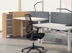 Elektrisch verstelbaar zit sta bureau AXEL Signature