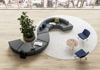 Modulaire elementen bank Lida grote cirkel-2