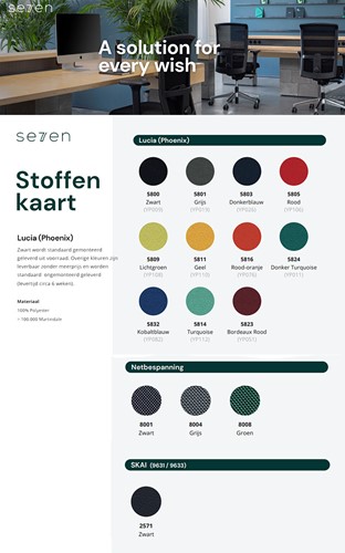 Ergonomische-bureaustoel-Se7en-kleurenkaart