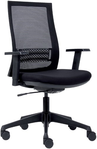 Euroseats-canillo-kantoorstoel-mesh-rugleuning