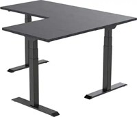 Zit sta hoekbureau elektrisch verstelbaar DeLuxe-2