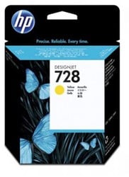 HP 728 cartridge yellow F9J65A 130ml HC