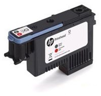 HP printkop 744 F9J88A matt zwart & rood 130ml-2