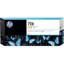 HP 728 cartridge yellow F9K15A 300ml EHC