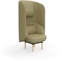 Fauteuil met hoge rug Margot