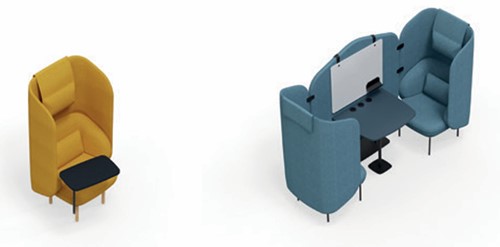 Fauteuil met hoge rug Margot-3