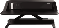 Zit-sta werkplek verhoger Fellowes Lotus DX zwart-3