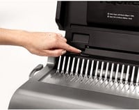 Inbindmachine Elektrische Fellowes Quasar-E Plastic bindruggen 25 vel-3