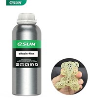 Flexibele resin transparant geel 0,5kg 405nm eSun eSun eResin-Flex