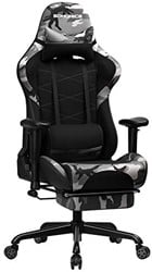 Game bureaustoel Songmics Viper XXX camouflage