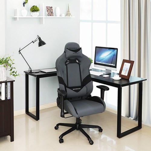 Gaming stoel fusion 2000 Grijs-2