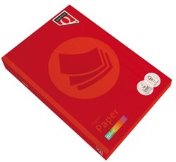 Kopieerpapier Fastprint A4 80gr felrood 500vel