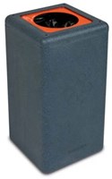 Gescheiden afvalbak Brickbin Plastic 60 liter