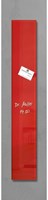 Glazen whiteboard Sigel Artverum 120x780x15mm rood-3