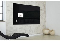 Magneetbord groot XL Sigel Artverum 1200x900x18mm zwart-2