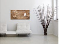 Magneetbord Sigel Artverum 910x460x15mm brons-2