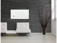 Glazen magneetbord Sigel Artverum 910x460x15mm wit-2