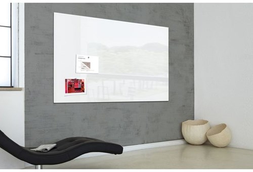 Magneetbord groot XL Sigel Artverum 1500x1000x18mm wit-3