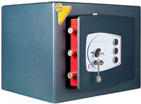 Kluisje Technomax Gold GMD 5 met sleutel en cijferslot 330 x 460 x 295-2